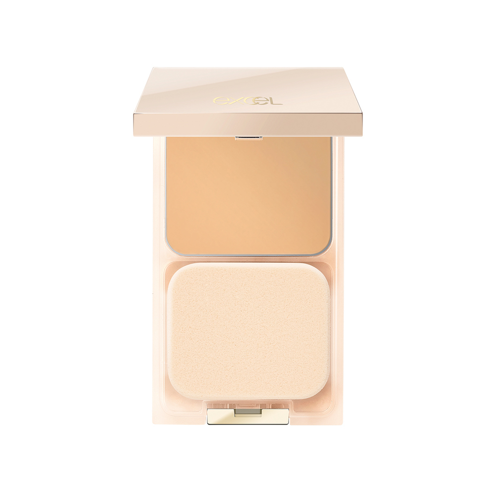 Excel 絲感輕羽美肌粉餅Featherize on Powder 產品介紹及使用心得